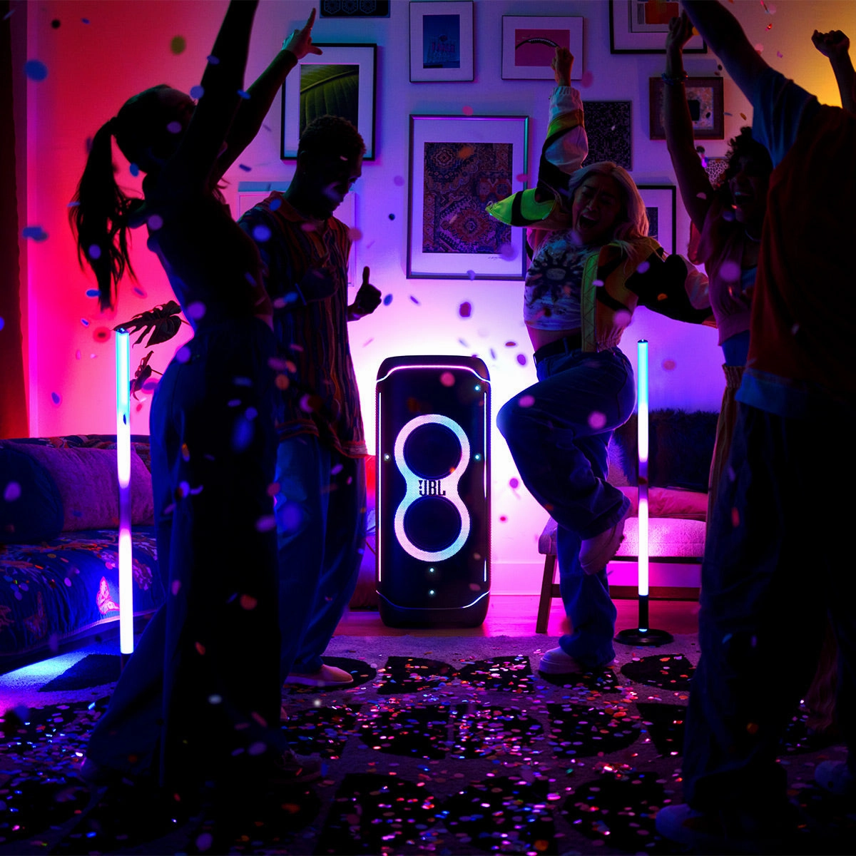 JBL PartyLight LED Light Stick with PartyBox Lightshow Sync