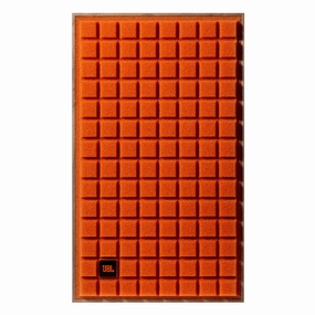 JBL Replacement Grilles for L82 Classic MKII Bookshelf Speakers - Pair (Orange)
