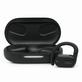 JBL Soundgear Sense Hybrid Open-Ear Headphones with Detachable Neckband (Black)