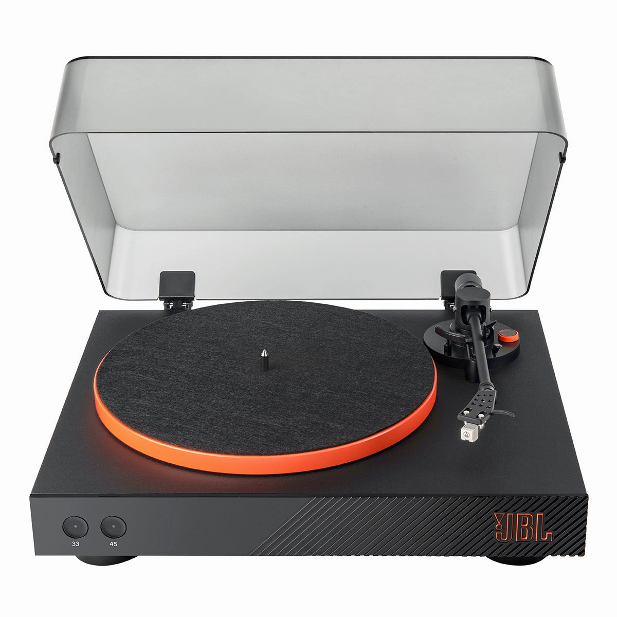 JBL Spinner BT Semi-Automatic Belt-Drive Turntable with Bluetooth 5.3 and Installed Audio Technica Cartridge (Black & Orange) hi-fi class D amplifier,hi-fi class AB amplifier,hi-fi stereo kit for beginners