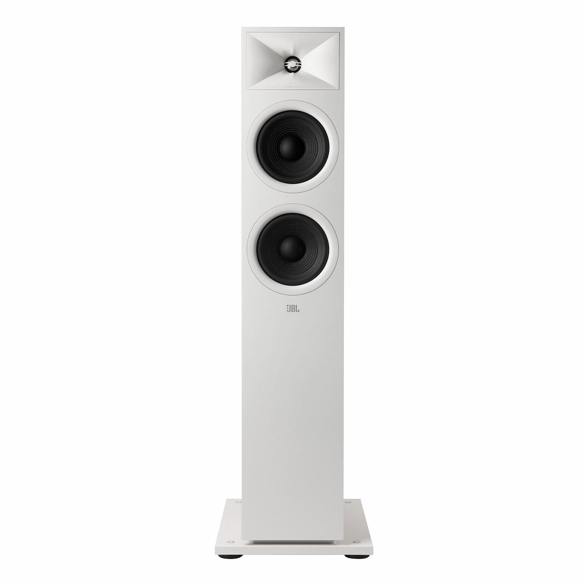 JBL Stage 5.1 Home Theater System with 12 in Sub and 100 Watts/Channel Receiver (White)