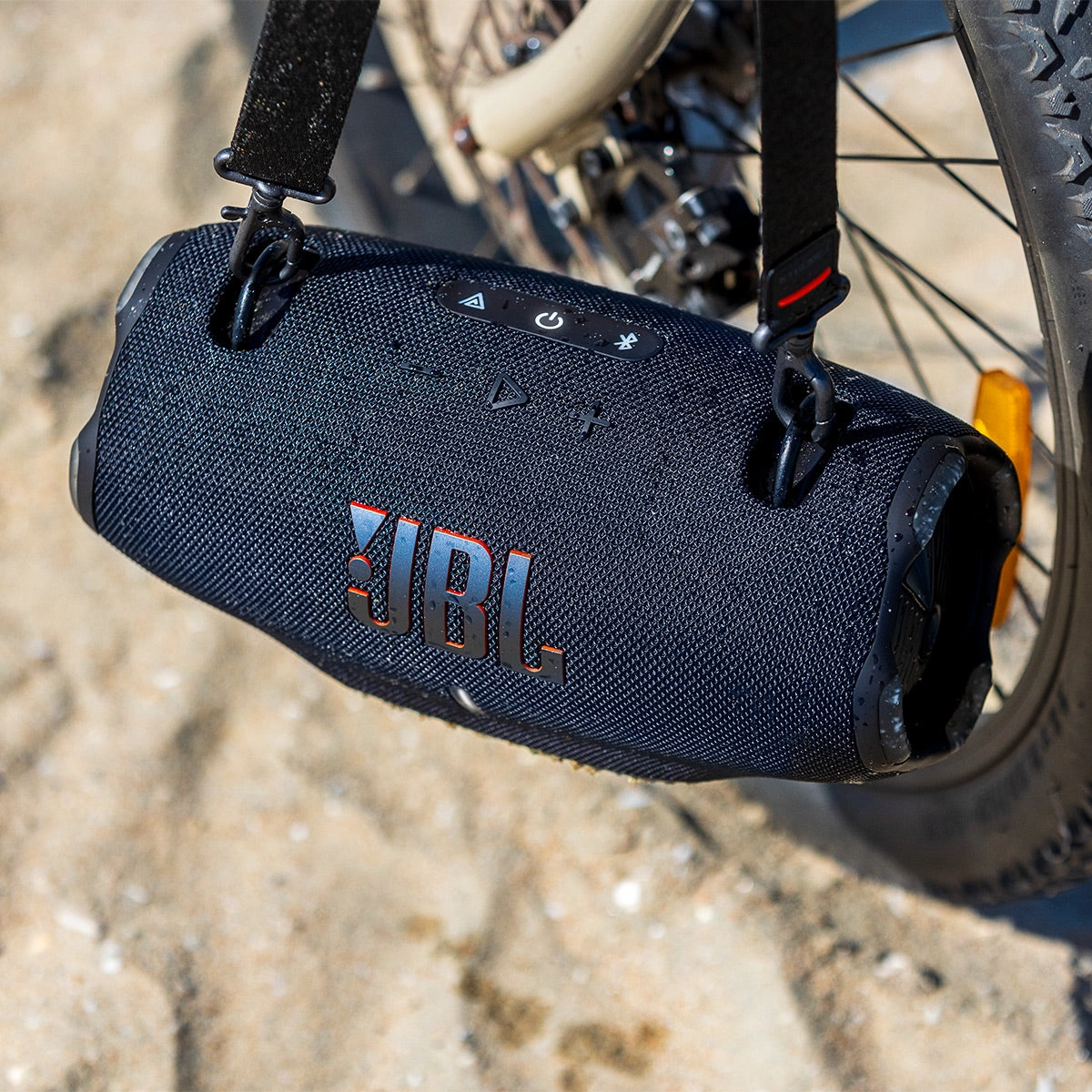 JBL Xtreme 4 Bluetooth Speaker with gSport Silicone Sleeve (Black)