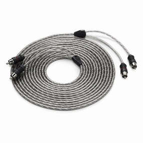 JL Audio Twisted-Pair RCA Male to RCA Male Cable - 18 ft. (5.49m)