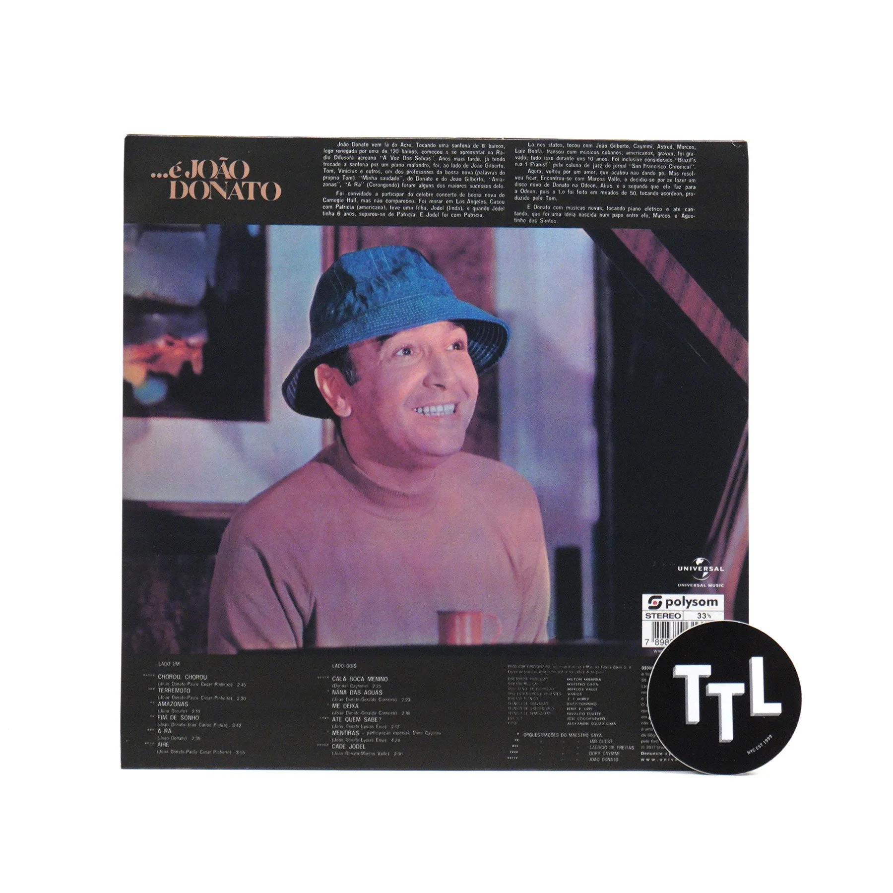 Joao Donato: Quem E Quem (180g, Brazil Import) Vinyl LP
