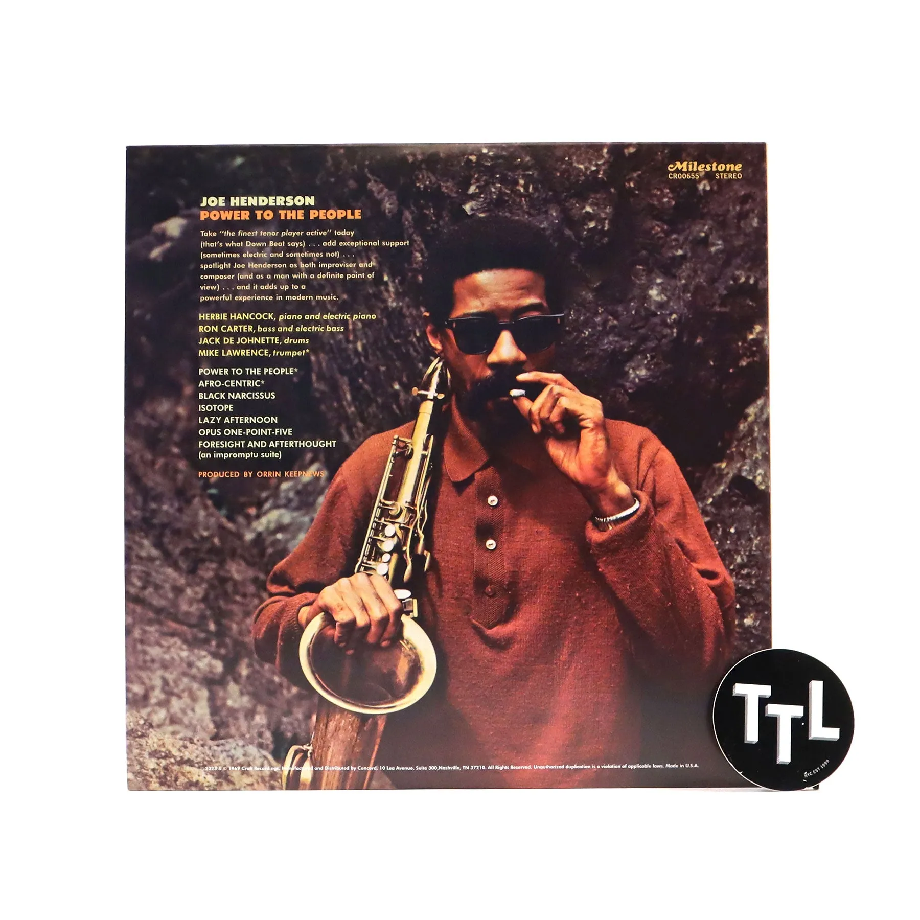Joe Henderson: Power To The People (180g, Jazz Dispensary Top Shelf) Vinyl LP