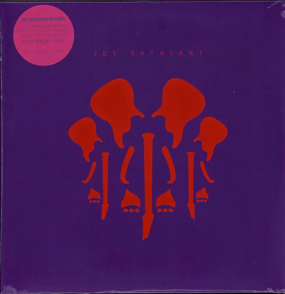 JOE SATRIANI-THE ELEPHANTS OF MARS - COLOURED LP  (Arrives in 4 Days) hi-fi speaker damping kit,hi-fi panel absorber,hi-fi bass trap