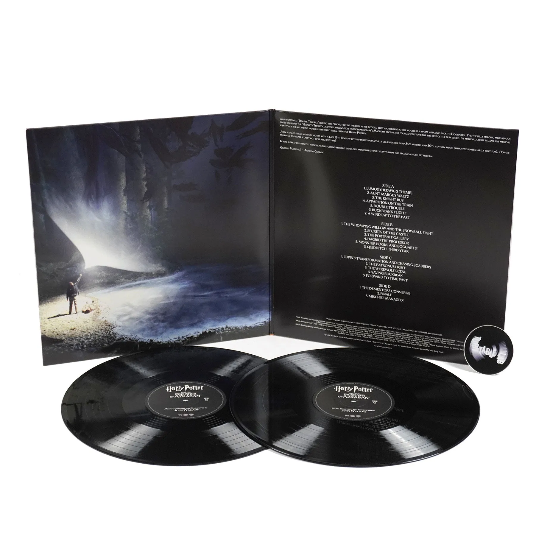 John Williams: Harry Potter And The Prisoner Of Azkaban Original Soundtrack Vinyl 2LP