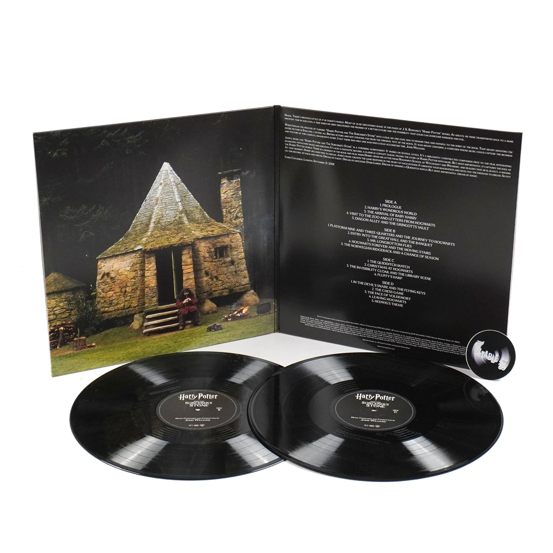 John Williams: Harry Potter and The Sorcerer's Stone Original Soundtrack Vinyl 2LP