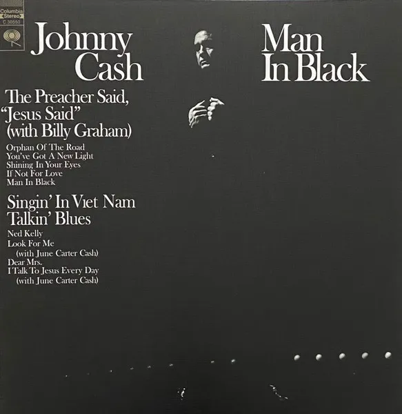 Johnny Cash  Man In Black (Music On Vinyl) (Arrives in 21 Days)