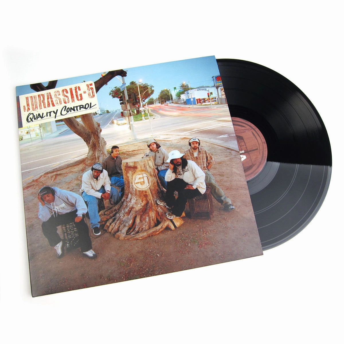 Jurassic 5: Quality Control Vinyl 2LP hi-fi speaker analyzer,hi-fi pink noise calibrator,hi-fi frequency sweep