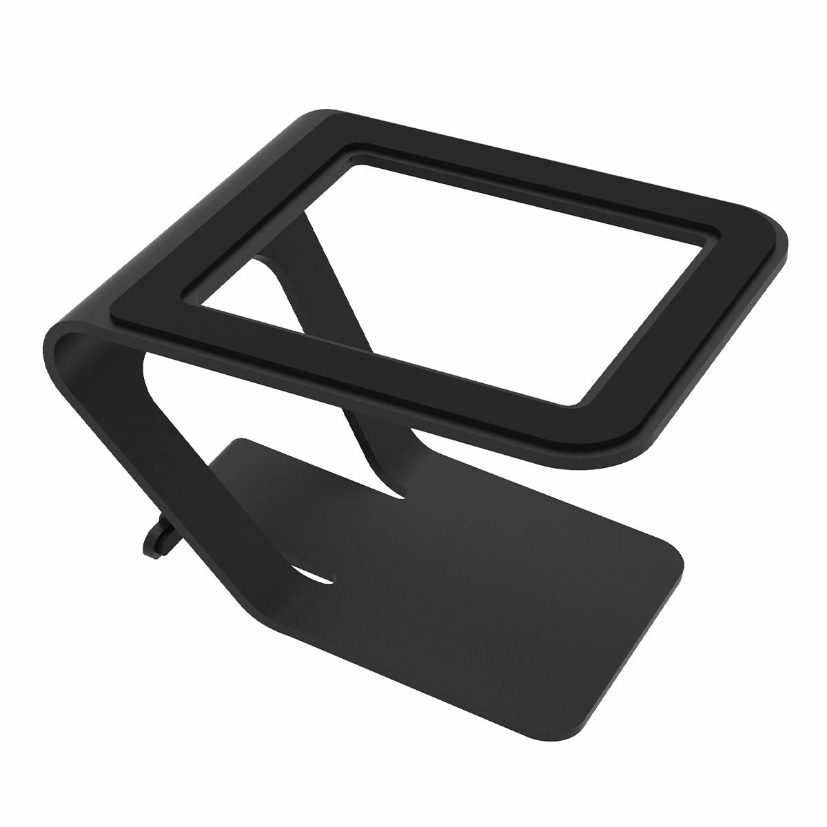 Kanto SE2 Elevated Desktop Speaker Stands for Small Speakers - Pair (Black)