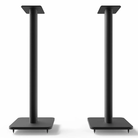 Kanto SP32PL 32" Bookshelf Speaker Stands with Rotating Top Plates and Cable Management  Pair (Black)
