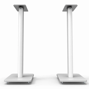 Kanto SP32PL 32" Bookshelf Speaker Stands with Rotating Top Plates and Cable Management  Pair (White)