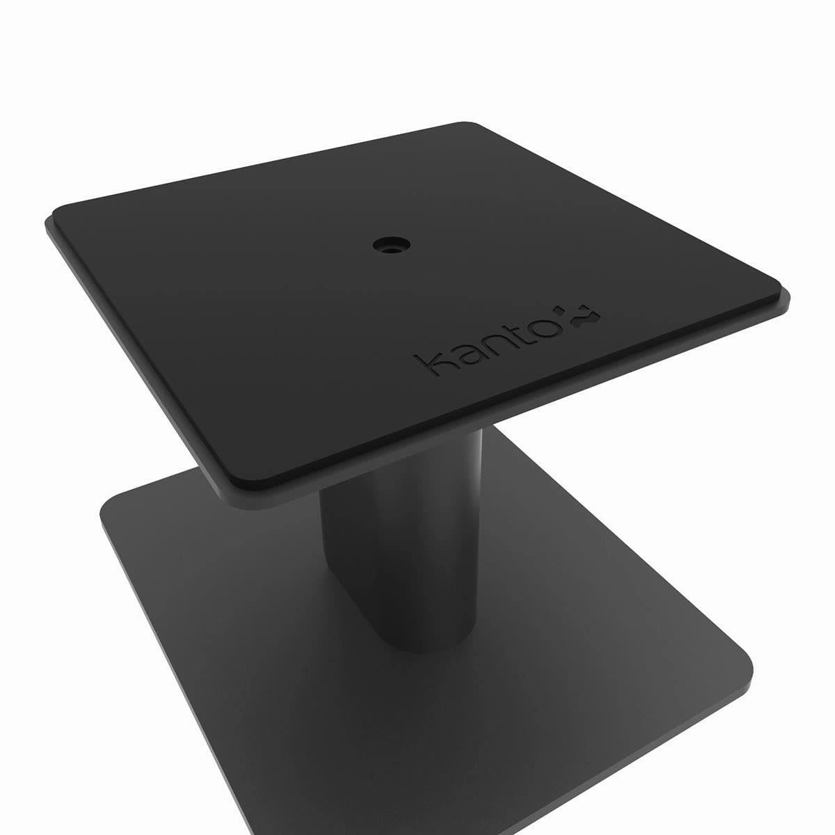 Kanto SP6HD 6" Universal Desktop Speaker Stands with Rotating Top Plates and Cable Management - Pair (Black)