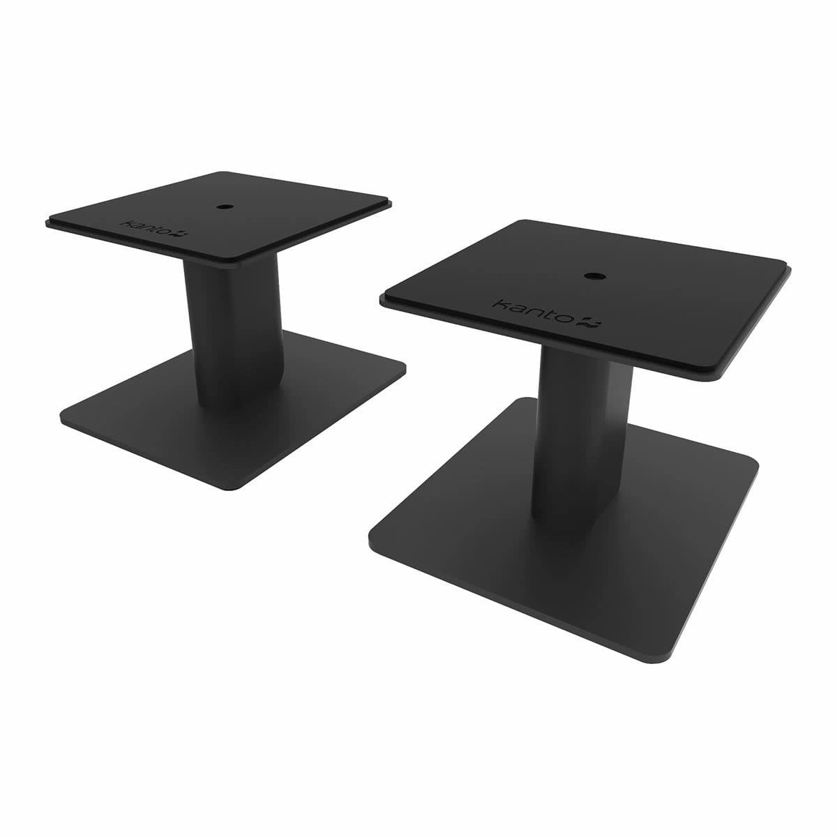 Kanto SP6HD 6" Universal Desktop Speaker Stands with Rotating Top Plates and Cable Management - Pair (Black)
