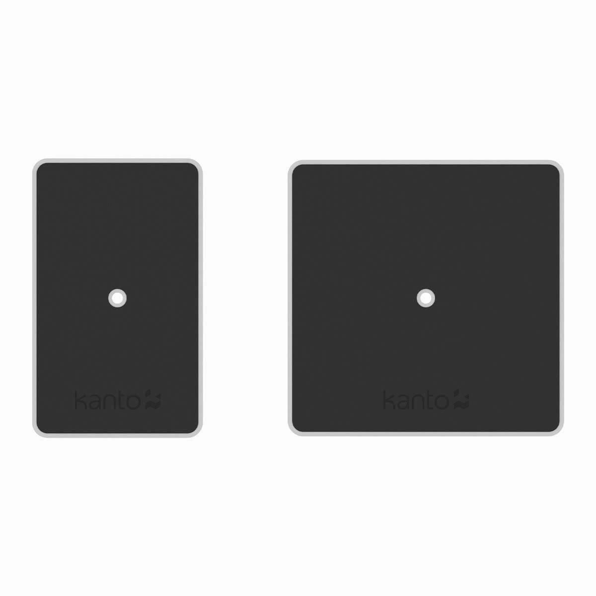 Kanto SP6HD 6" Universal Desktop Speaker Stands with Rotating Top Plates and Cable Management - Pair (White)