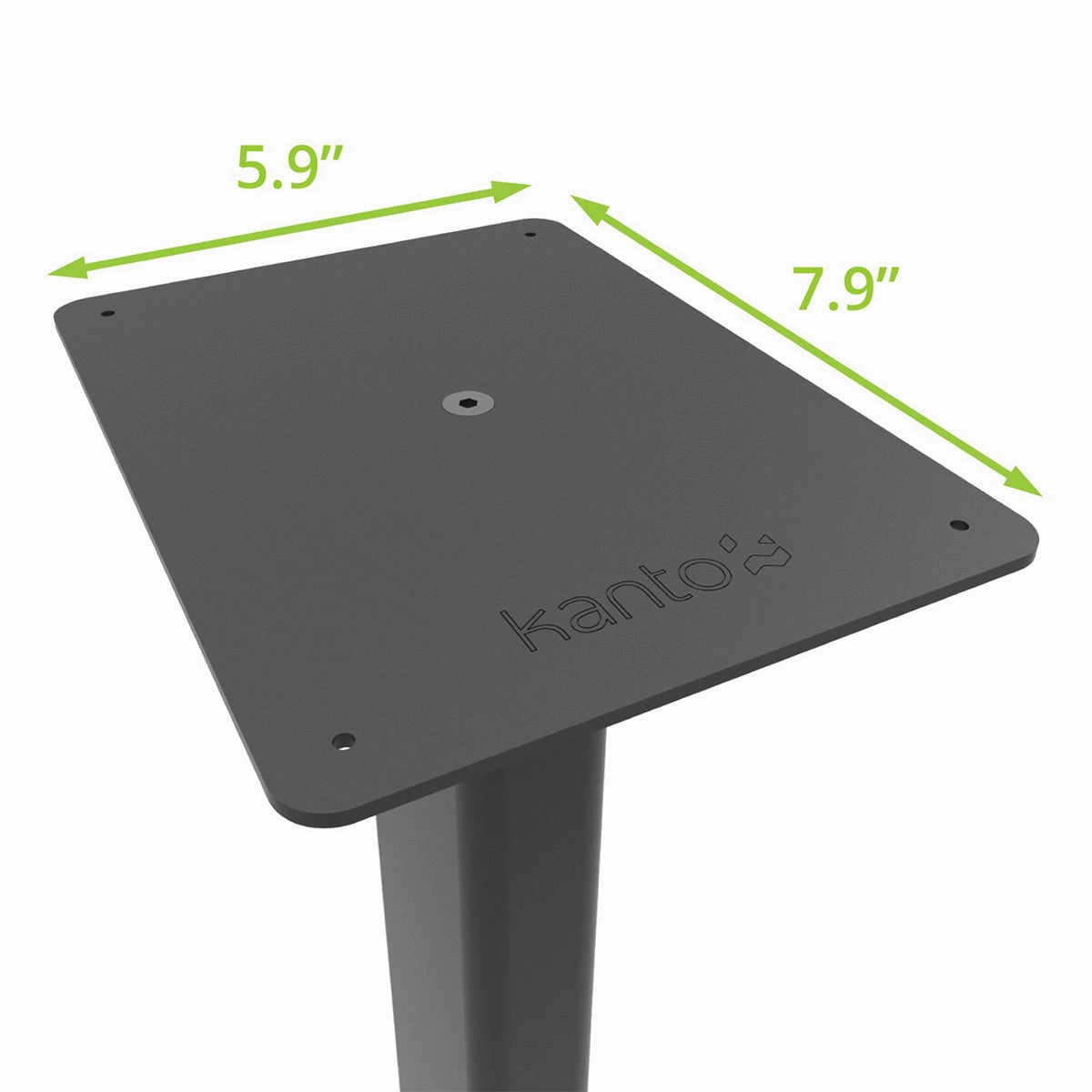 Kanto ST34 34" Universal Bookshelf Speaker Floor Stand - Black (Pair)