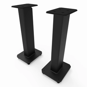Kanto SX26 26" Tall Fillable Speaker Stands with Isolation Feet - Pair (Black)