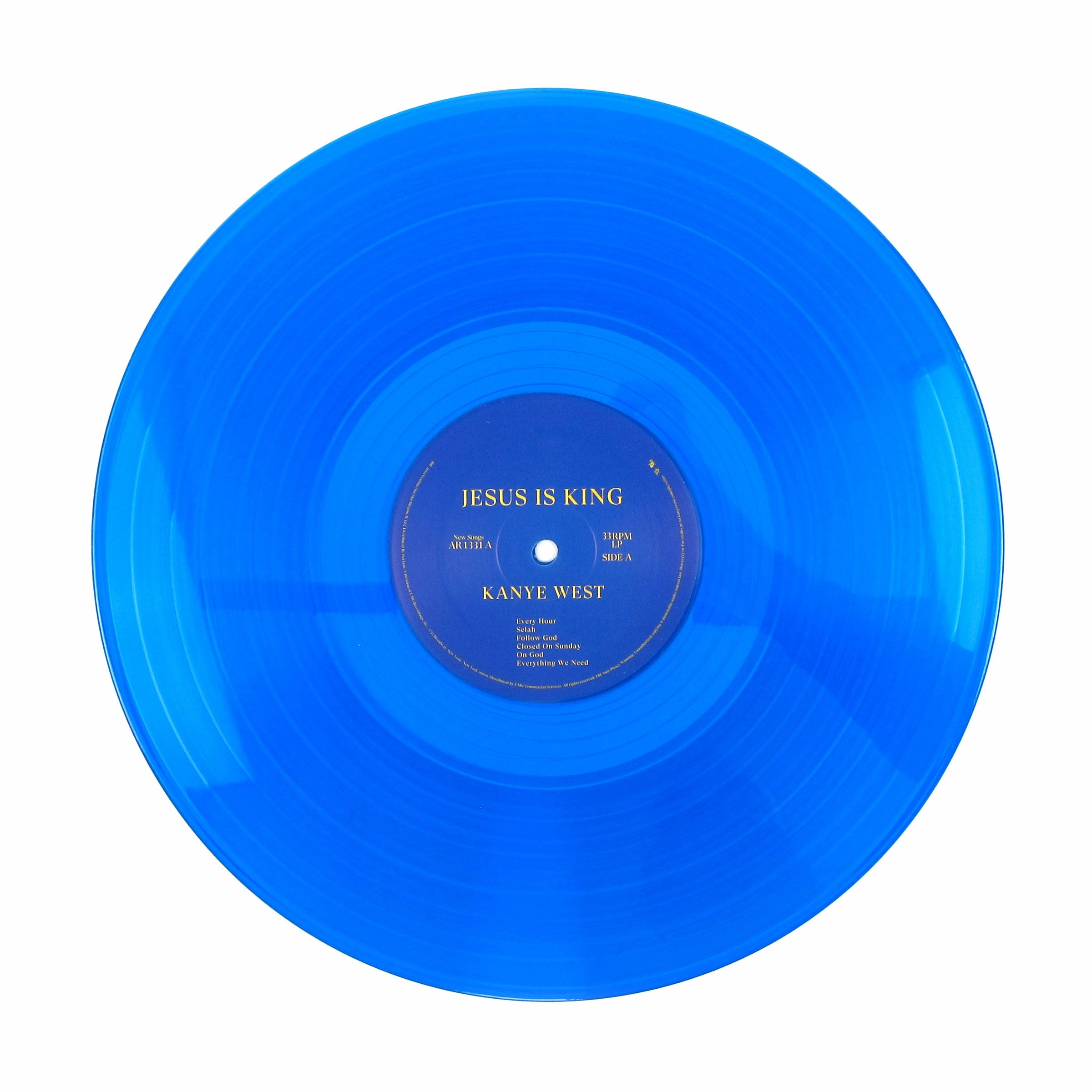 Kanye West: Jesus Is King (Blue Colored Vinyl) Vinyl LP hi-fi speaker analyzer,hi-fi pink noise calibrator,hi-fi frequency sweep