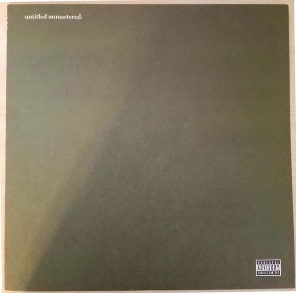 Kendrick Lamar  Untitled Unmastered.  (Arrives in 4 Days)