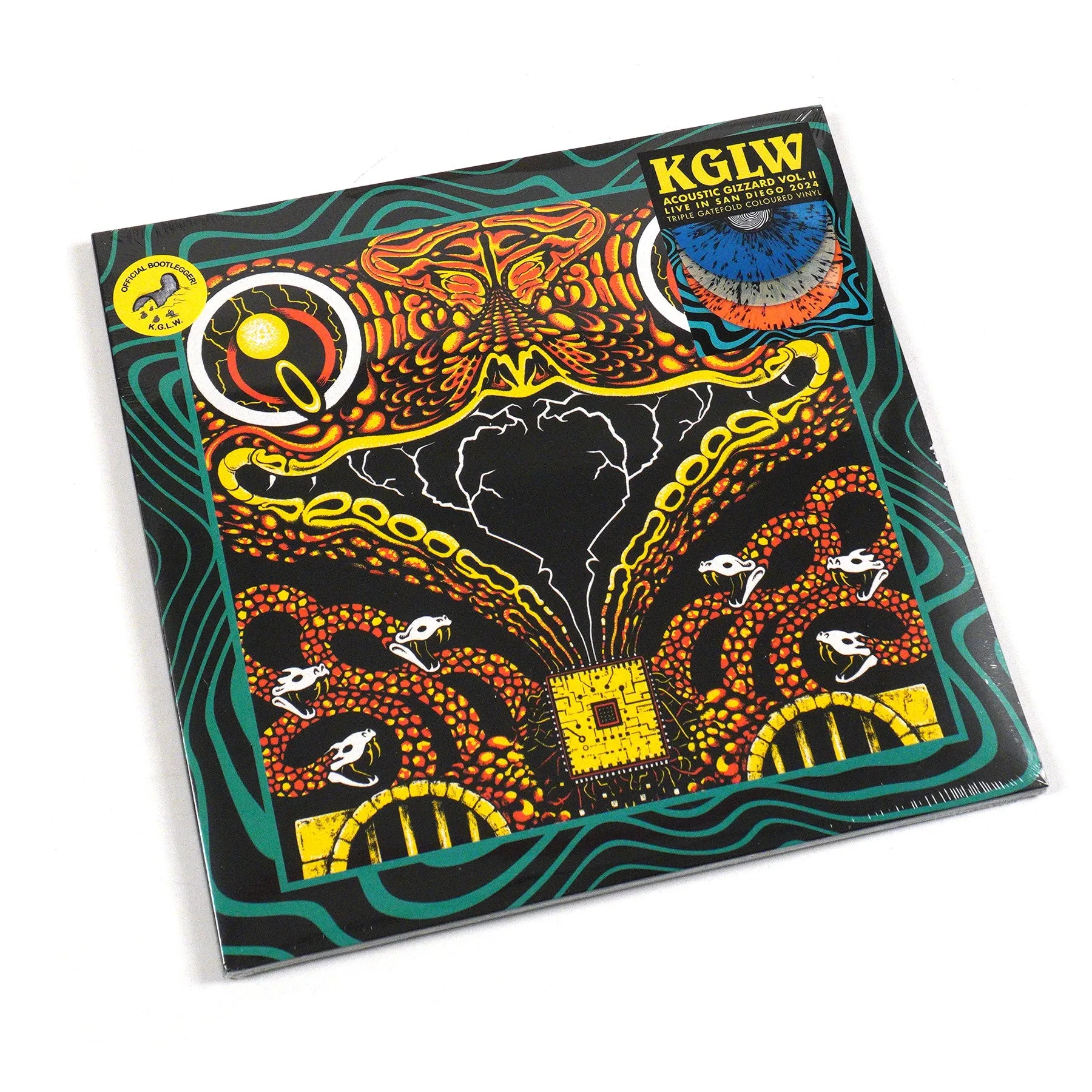 King Gizzard And The Lizard Wizard: Acoustic Gizzard Vol.2 - Live In San Diego '24 (Colored Vinyl) Vinyl 3LP hi-fi studio monitoring,hi-fi nearfield speakers,hi-fi farfield speakers