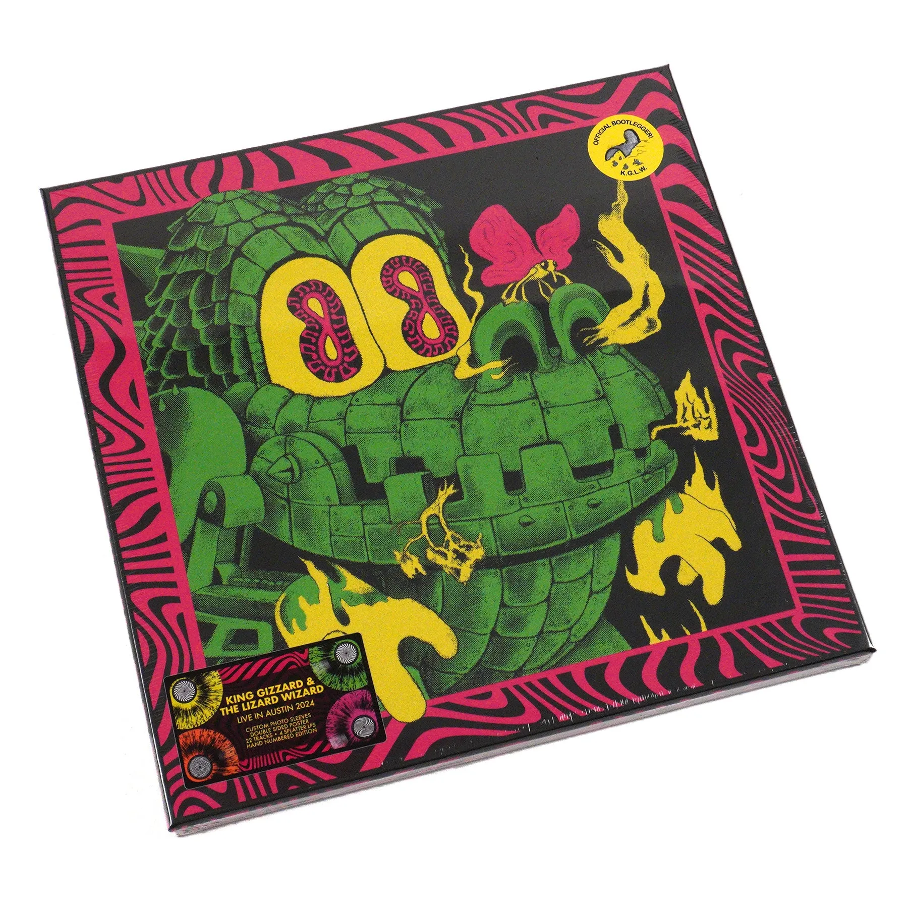 King Gizzard And The Lizard Wizard: Live In Austin '24 (Colored Vinyl) Vinyl 4LP Boxset hi-fi studio monitoring,hi-fi nearfield speakers,hi-fi farfield speakers