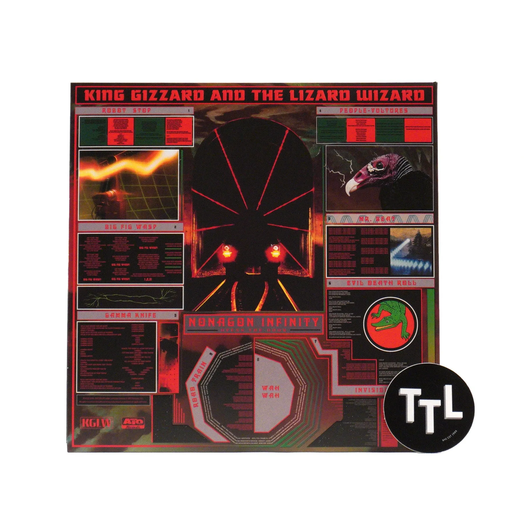 King Gizzard And The Lizard Wizard: Nonagon Infinity - Alien Warp Drive Edition (Colored Vinyl) Vinyl 2LP