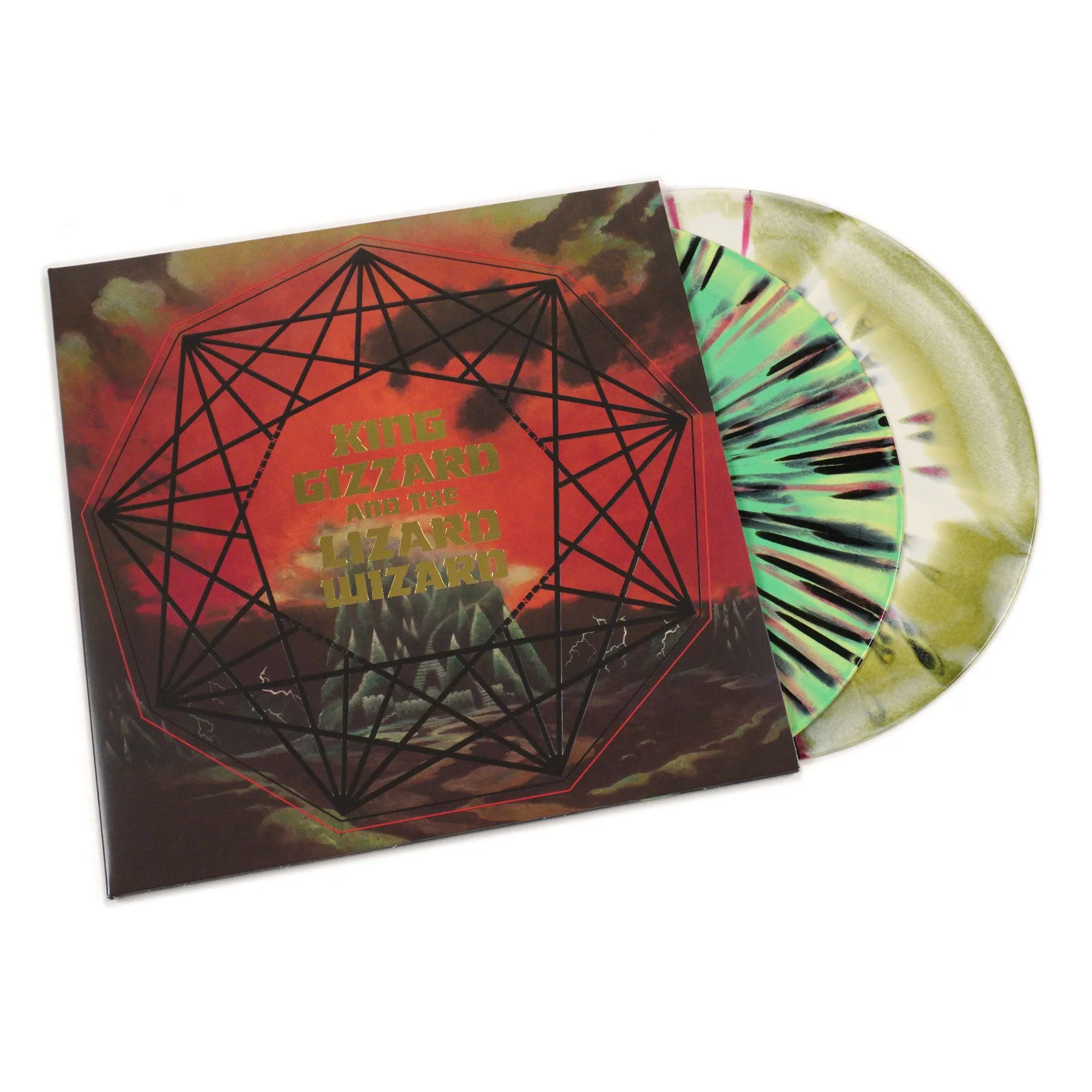 King Gizzard And The Lizard Wizard: Nonagon Infinity - Alien Warp Drive Edition (Colored Vinyl) Vinyl 2LP hi-fi studio monitoring,hi-fi nearfield speakers,hi-fi farfield speakers
