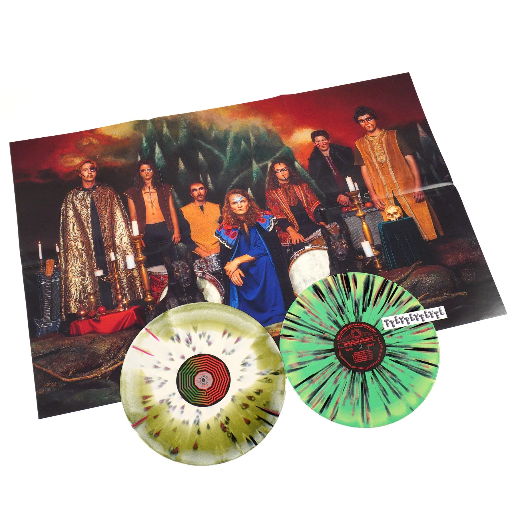 King Gizzard And The Lizard Wizard: Nonagon Infinity - Alien Warp Drive Edition (Colored Vinyl) Vinyl 2LP
