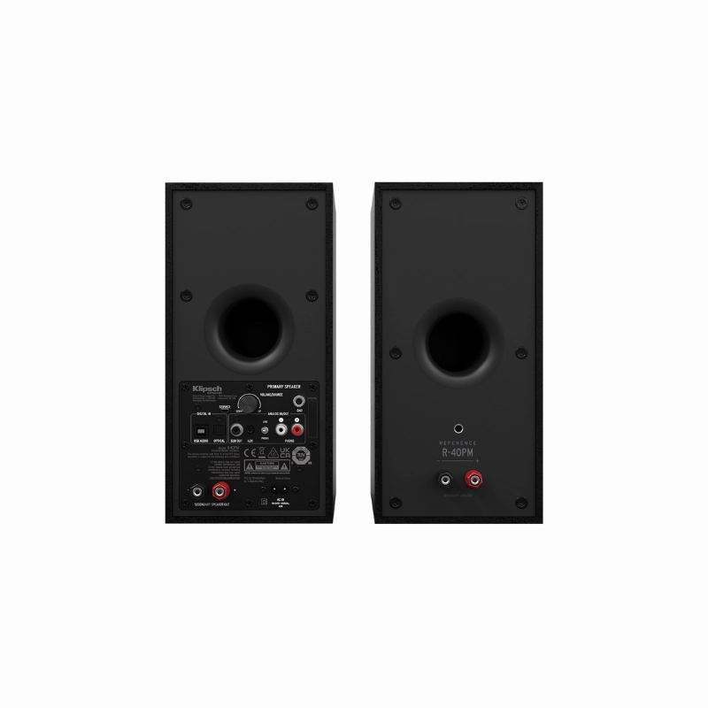 Klipsch R-40PM Powered Monitor Speakers With 4" Woofers (Pair)