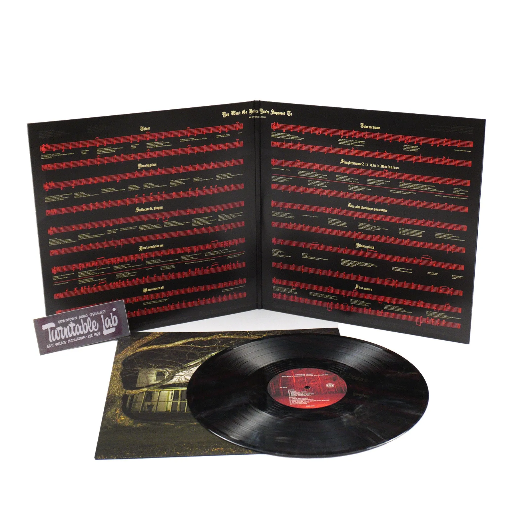 Knocked Loose: You Won't Go Before You're Supposed To (Onyx Marble Colored Vinyl) Vinyl LP