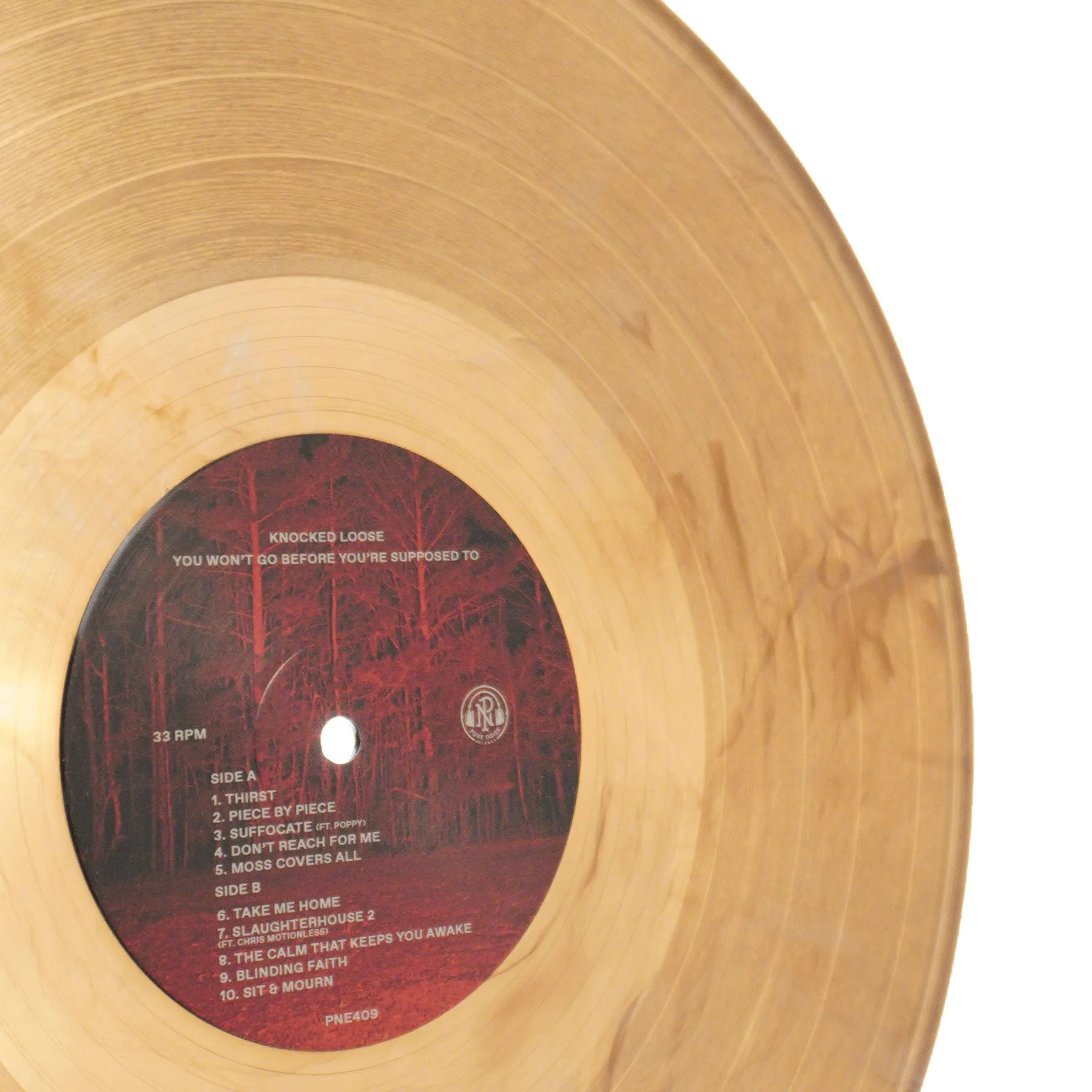 Knocked Loose: You Won't Go Before You're Supposed To (Onyx Marble Colored Vinyl) Vinyl LP