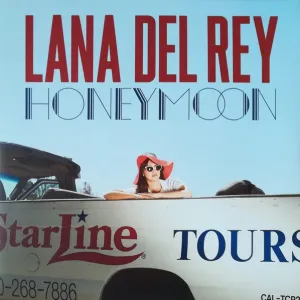 Lana Del Rey  Honeymoon(Arrives in 4 days) hi-fi music center,hi-fi speaker grill,hi-fi equipment organizer