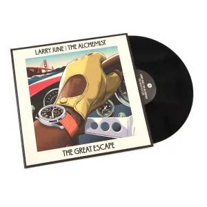 Larry June & Alchemist: The Great Escape Vinyl LP hi-fi cooling fan,hi-fi digital clock display,hi-fi power meter