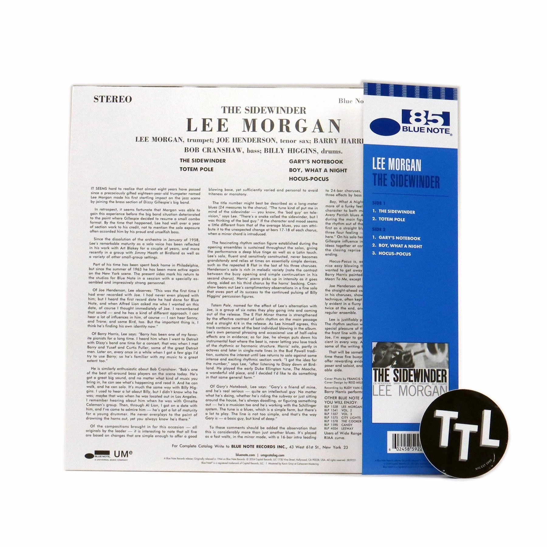 Lee Morgan: The Sidewinder (180g, Indie Exclusive Colored Vinyl) Vinyl LP
