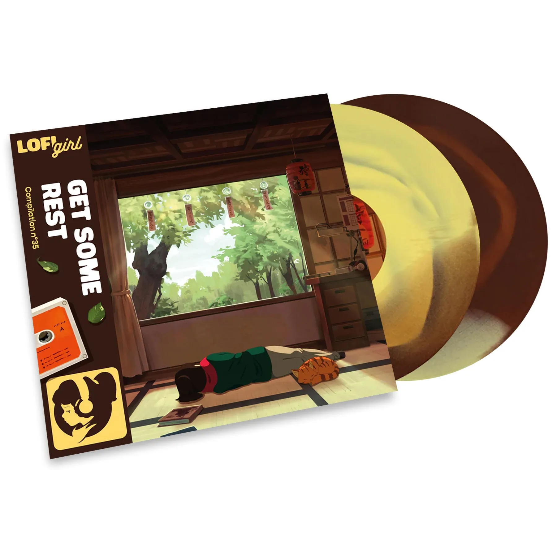 Lofi Girl: Get Some Rest (Colored Vinyl) Vinyl 2LP - PRE-ORDER