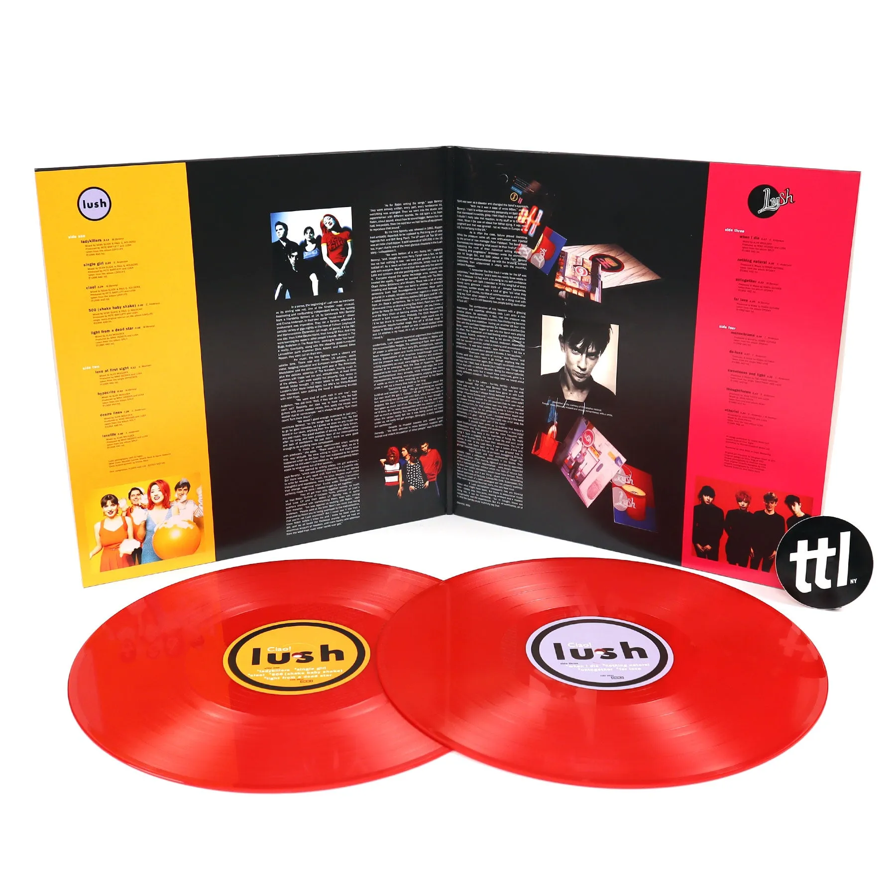 Lush: Ciao! Best Of (Colored Vinyl) Vinyl 2LP