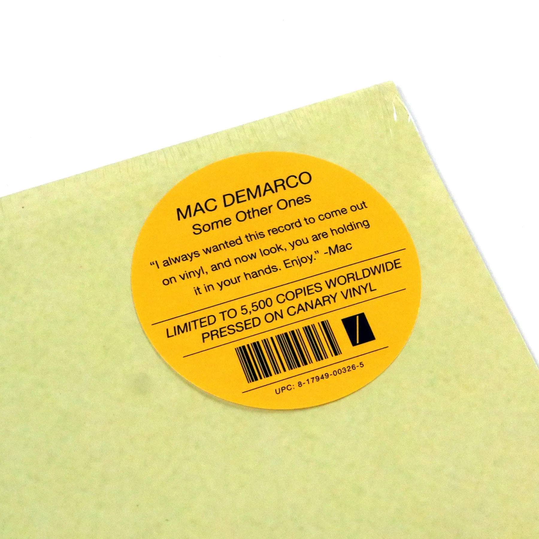 Mac DeMarco: Some Other Ones (Indie Exclusive Colored Vinyl) Vinyl 2LP