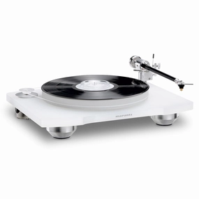 Marantz TT-15S1 Precision Belt Drive Turntable with Cartridge (White) hi-fi class D amplifier,hi-fi class AB amplifier,hi-fi stereo kit for beginners