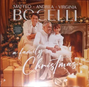Matteo*  Andrea*  Virginia Bocelli  A Family Christmas  (Arrives in 4 days) hi-fi music center,hi-fi speaker grill,hi-fi equipment organizer