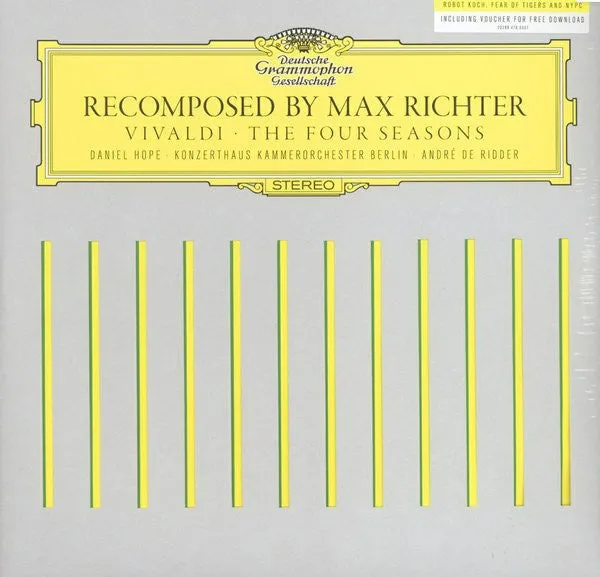 Max Richter, Vivaldi*, Daniel Hope  Konzerthaus Kammerorchester Berlin  Andr de Ridder  Recomposed By Max Richter: Vivaldi  The Four(Arrives in 4 days)