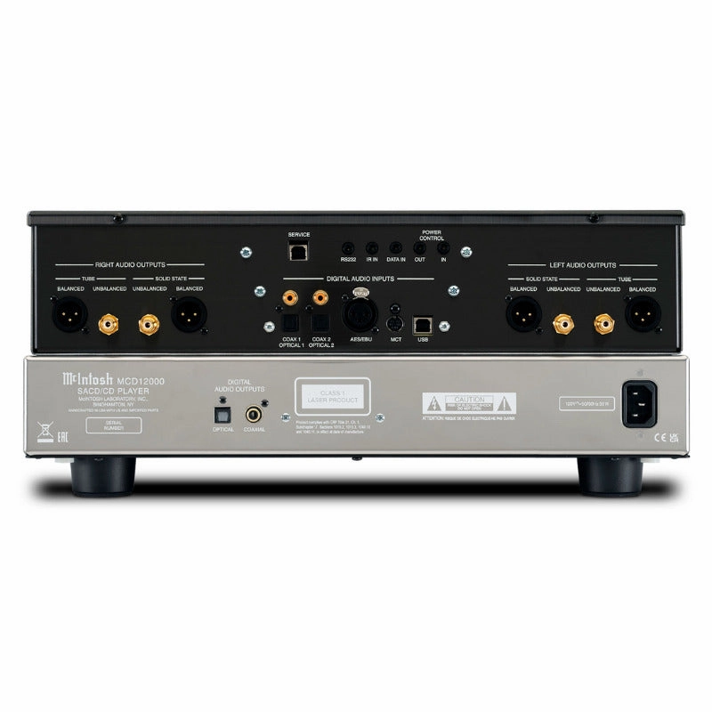 McIntosh MCD12000 - 2-Channel SACD/CD Player