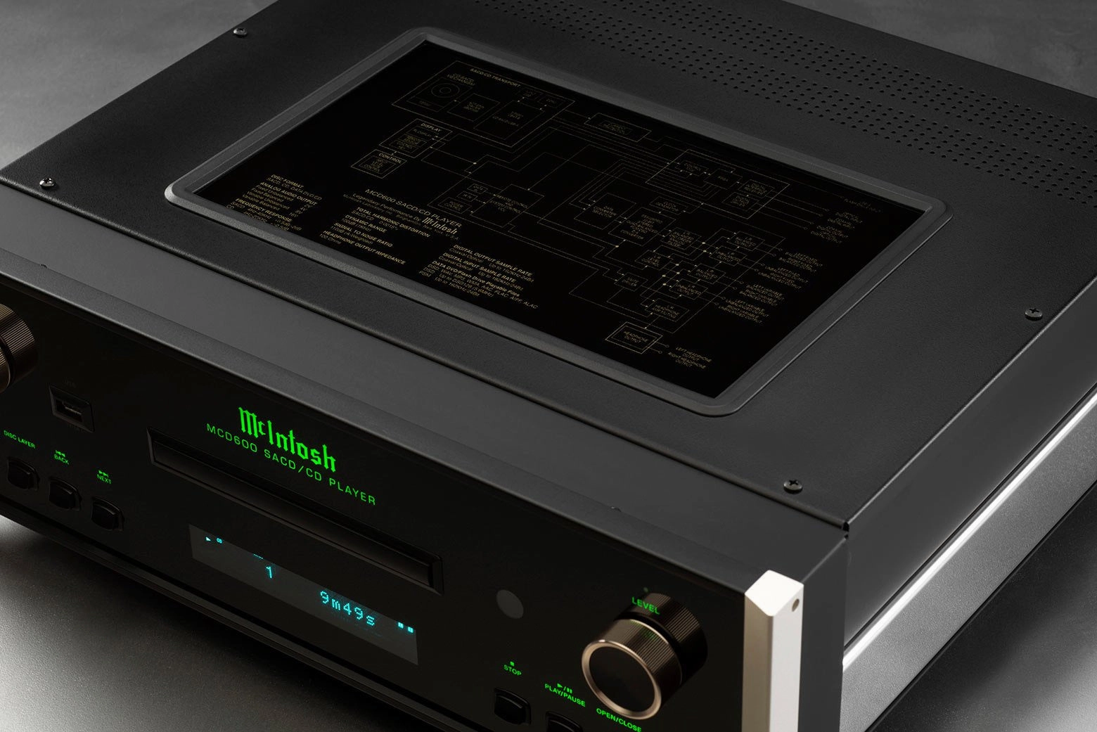 McIntosh MCD600 - 2-Channel SACD/CD Player