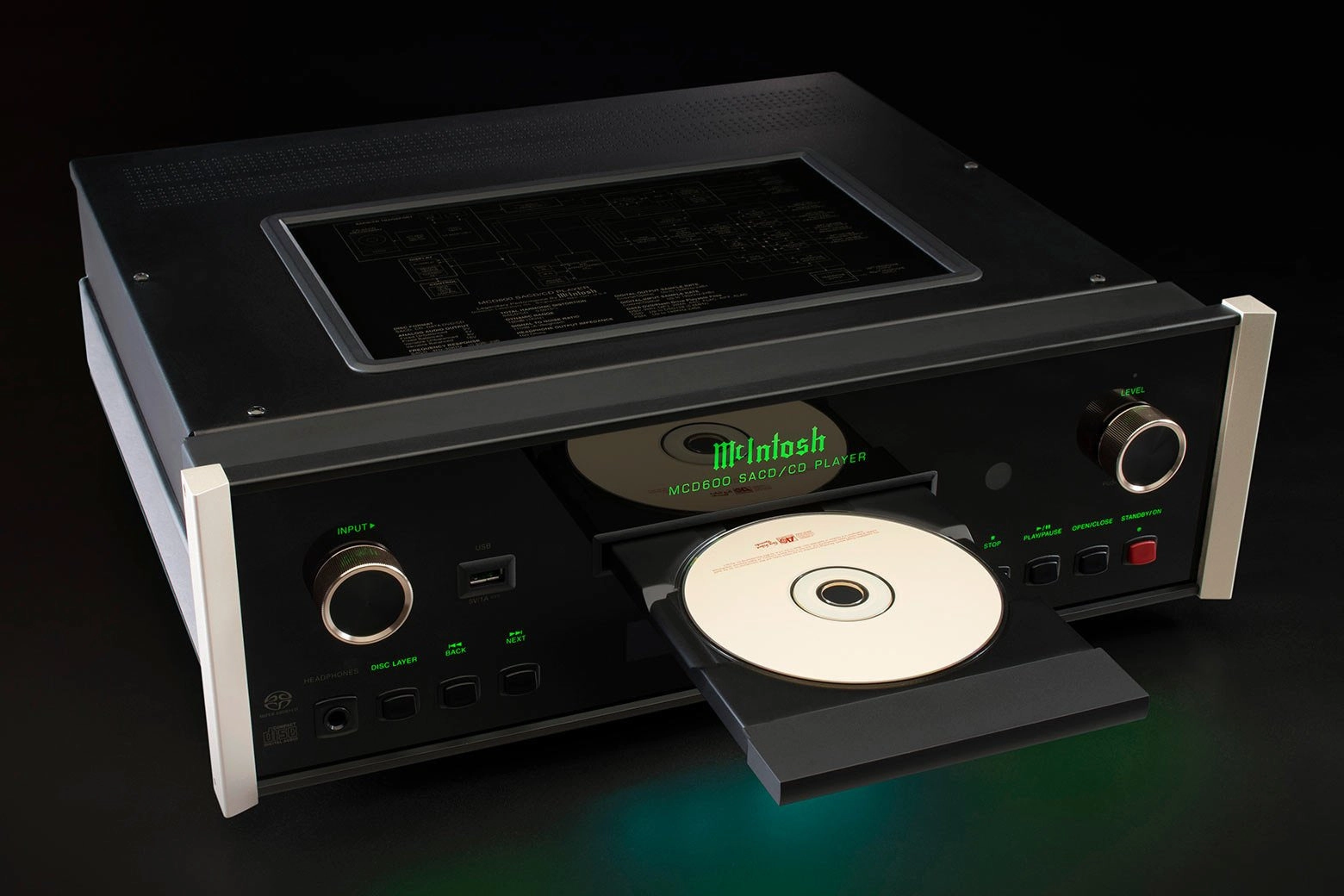 McIntosh MCD600 - 2-Channel SACD/CD Player