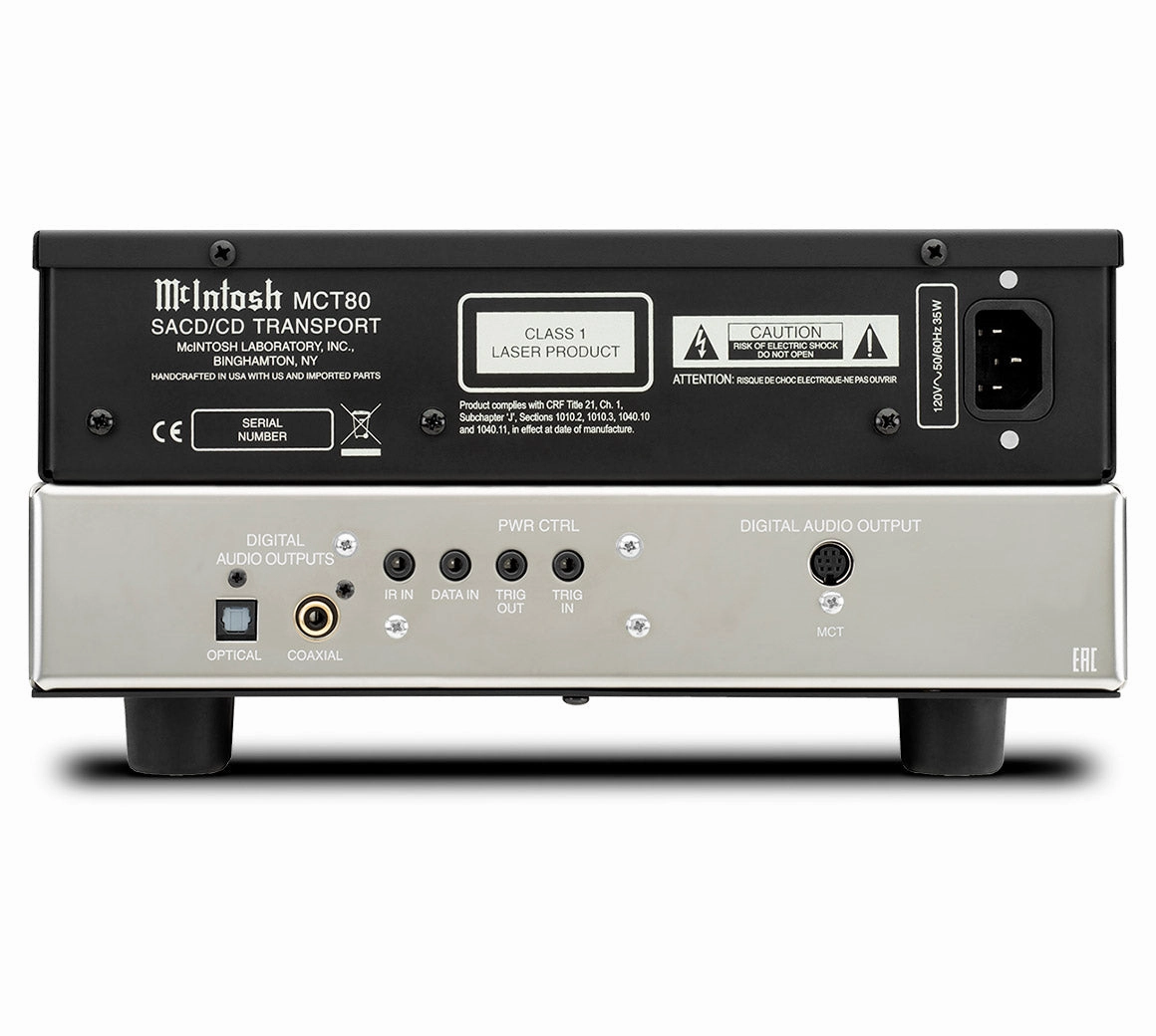 McIntosh MCT80 2-Channel SACD/CD Transport