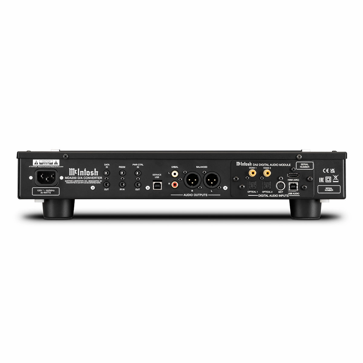 McIntosh MDA200 Upgradable Quad-Balanced Digital-to-Analog Converter