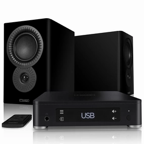 Mission LX-Connect - Wireless Hub Powered by 60W 2-Way Bookshelf Speakers - Each
