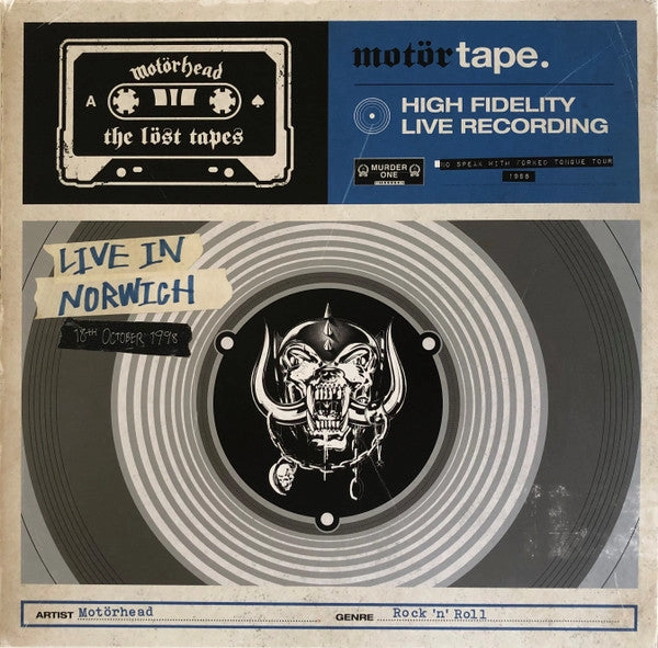 Mot?rhead C The L?st Tapes Vol. 2 (Live In Norwich 1998)  (Arrives in 4 days ) hi-fi amp for vinyl,hi-fi class A tube amp,hi-fi amp with phono input