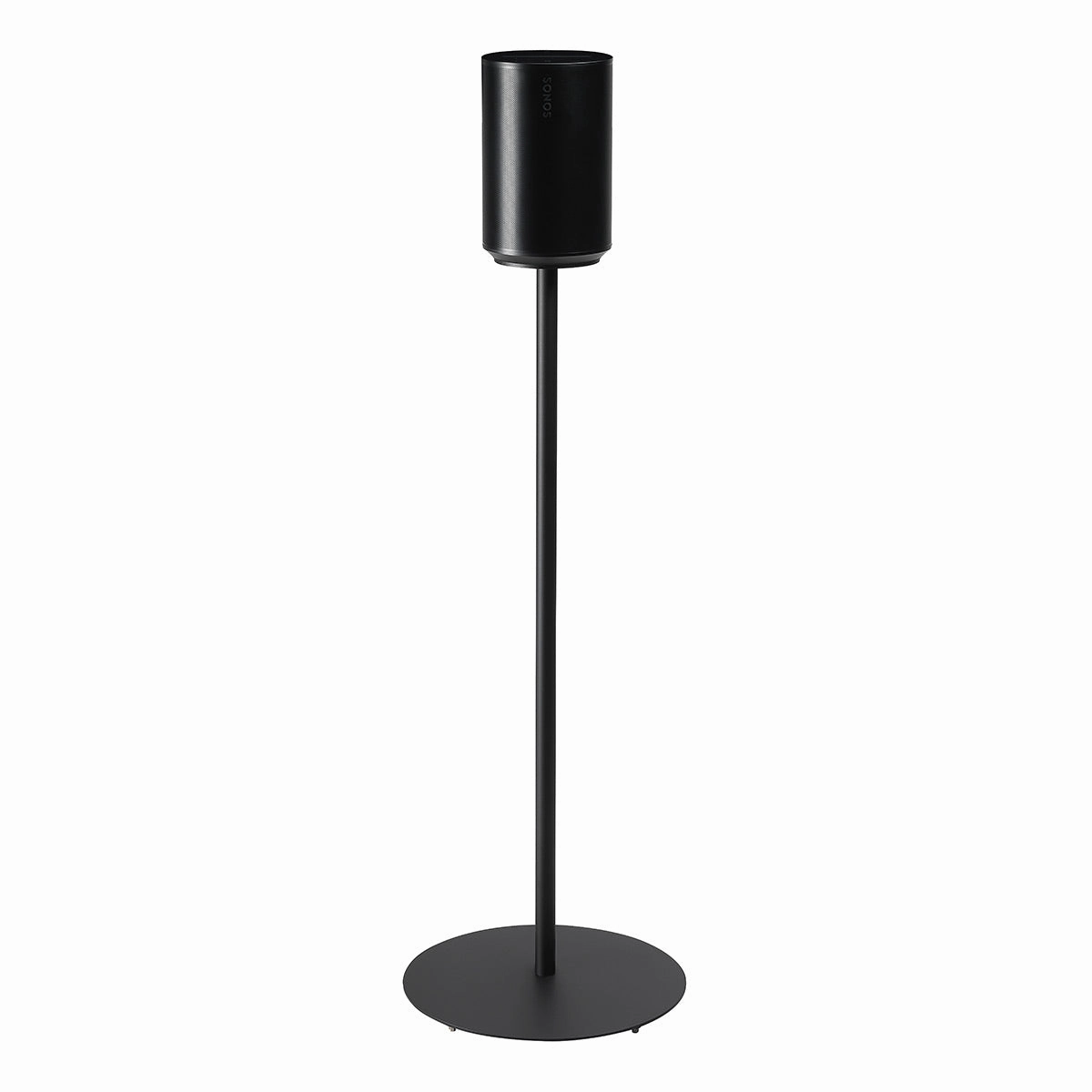 Mountson Fixed-Height Floor Stand for Sonos Era 100 - Each (Black)
