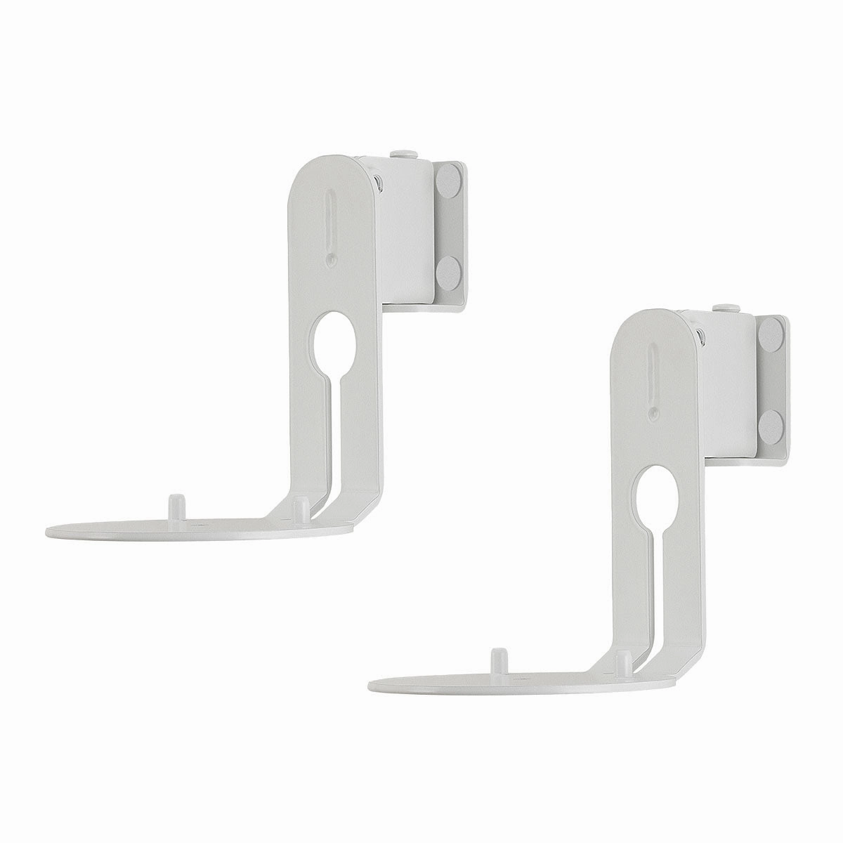 Mountson Wall Mount for Sonos Era 100 - Pair (White)